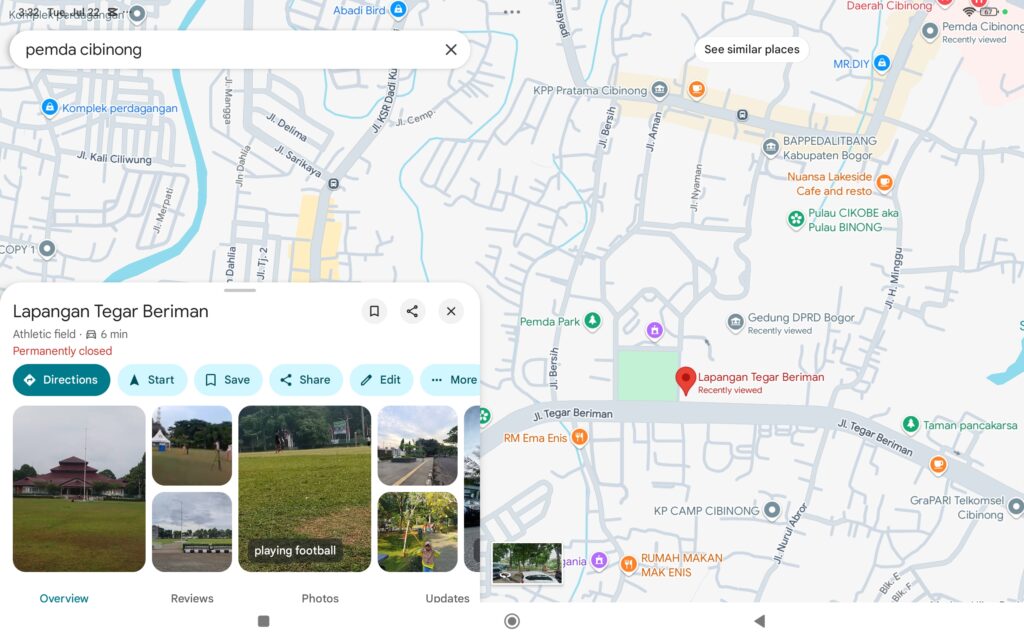 Kantor Bupati - Lapangan