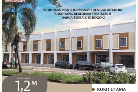 Ruko Murah 1,2 M Tegar Beriman Bogor